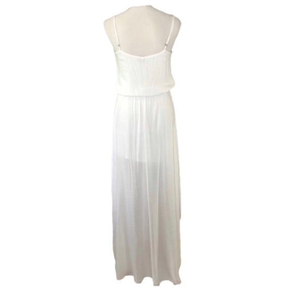 SHOW Me Your MuMu Molly Mullet High Low Dress in White Challis NWT Sz Small - Picture 2 of 8